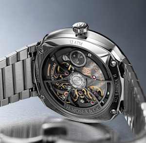 H. Moser & Cie. Streamliner in Steel, 6252-1200 - Bucherer