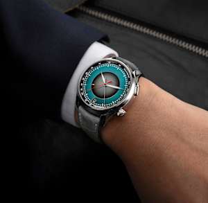 H. Moser & Cie. en Acier, 1730-1200 - Bucherer