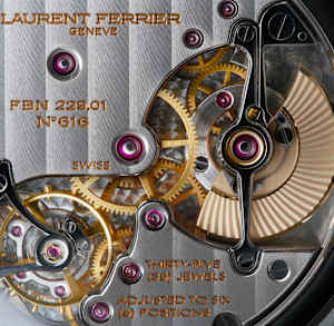 Laurent Ferrier Square Micro-Rotor in Stainless steel, LCF013.AC.RG1 - Bucherer