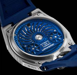 Urwerk UR-150 en Bicolore, UR-150 Blue Scorpion - Bucherer