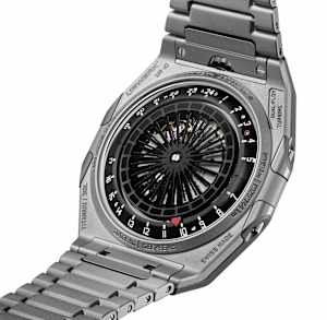 Urwerk  en Bicolore, UR-10 SpaceMeter Black - Bucherer