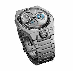 Urwerk  en Bicolore, UR-10 Spacemeter Titanium - Bucherer