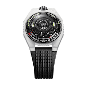 Urwerk UR-100V i Bicolour, UR-100V Lightspeed Ceramic - Bucherer