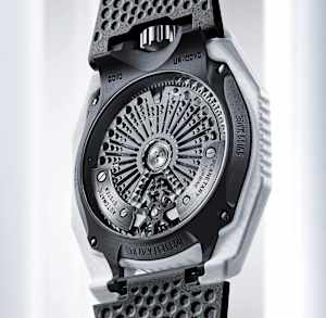 Urwerk UR-100V in Bicolor, UR-100V Lightspeed Ceramic - Bucherer