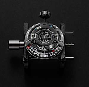Urwerk UR-100V in Bicolor, UR-100V Lightspeed Ceramic - Bucherer