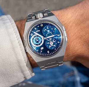 Urwerk  in Bicolour, UR-10 Spacemeter Blue - Bucherer