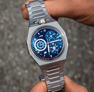 Urwerk  in Bicolour, UR-10 Spacemeter Blue - Bucherer
