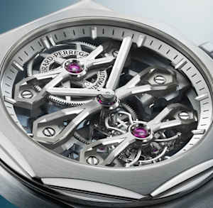 Girard Perregaux Laureato in Stainless steel, 99112-58-3576-1CM - Bucherer