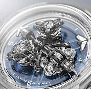 Ulysse Nardin Freak en Titane, 2520-500LE-3A-BLUE/3A - Bucherer