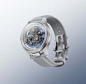 Ulysse Nardin Freak en Titane, 2520-500LE-3A-BLUE/3A - Bucherer