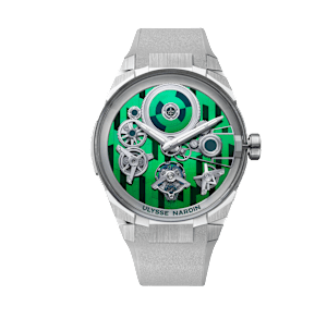 Ulysse Nardin Blast in White Gold, 1760-401LE-8A-GREEN/3A - Bucherer