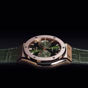 Classic Fusion Chrono King Gold Green 45mm,
