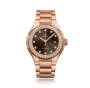 Classic Fusion King Gold Brown Diamonds 33 mm,
