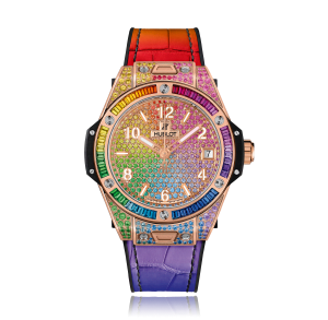 Big Bang One Click Rainbow King Gold 39mm, 