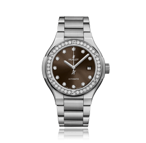 Classic Fusion Titanium Brown Diamonds 33mm,
