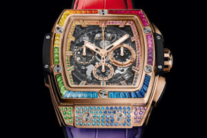 Spirit of Big Bang King Gold Rainbow 42mm,