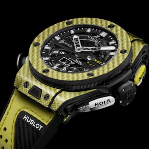 Big Bang Unico Golf Yellow Carbon 45mm,