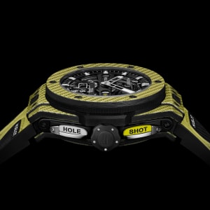 Big Bang Unico Golf Yellow Carbon 45mm,