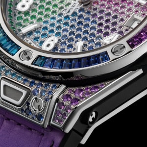 Big Bang One Click Steel Rainbow 39mm,