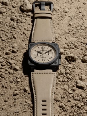Bell & Ross Aviation in Ceramic, BR0394-DESERT-CE - Bucherer