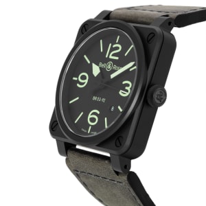 Bell & Ross BR03 in Ceramic, BR0392-BL3-CE/SCA - Bucherer