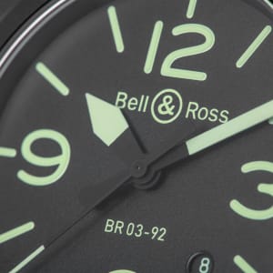 Bell & Ross BR03 in Ceramic, BR0392-BL3-CE/SCA - Bucherer