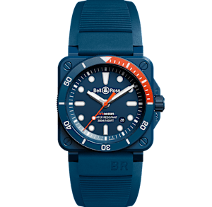 Bell & Ross Aviation in Ceramic, BR0392-D-TR-CE/SRB - Bucherer