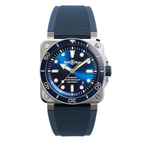 Bell & Ross BR03 in Steel, BR03A-D-BLU-ST/SRB - Bucherer