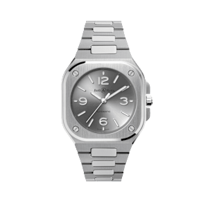 Bell & Ross BR05 in Steel, BR05A-S-GR-ST/SST - Bucherer