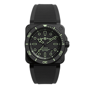 Bell & Ross Diver in Ceramic, BR03A-D-OL-CE/SRB - Bucherer