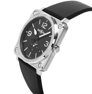 Bell & Ross Aviation in Stainless steel, BRS-BLC-ST - Bucherer