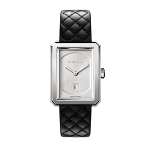 Chanel Boy-Friend in Steel, H6954 - Bucherer