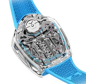 Jacob & Co Bugatti Tourbillon in , BugattiSapphireCrystalBLUE - Bucherer