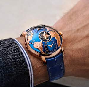 Jacob & Co The World Is Yours in Rose gold, DT200.40.AA.AA.A - Bucherer