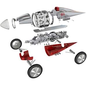 L’Epee Time Fast in Aluminium, 74.6019/600 - Bucherer