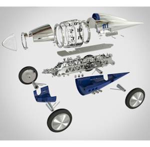 L’Epee Time Fast in Aluminium, 74.6019/400 - Bucherer