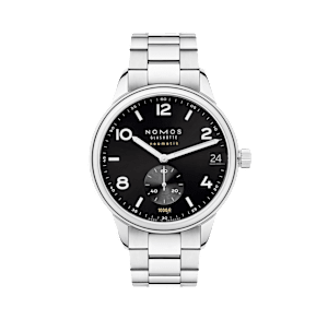 NOMOS Glashütte Club in Edelstahl, 781.S Club Sportband - Bucherer