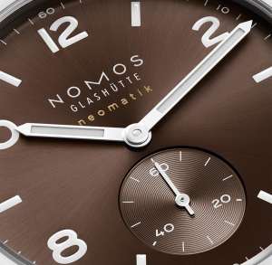 NOMOS Glashütte Club in Stainless steel, 760 Club Sport neomatik tabac - Bucherer