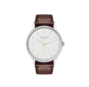 NOMOS Glashütte Orion in Steel, 397 Orion neomatik doré - Bucherer