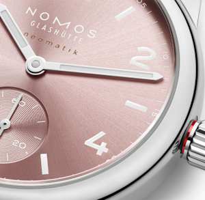 NOMOS Glashütte Club in Steel, 756 Club Sport neomatik 34rosé - Bucherer