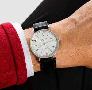 NOMOS Glashütte Tangente in Steel, 135 Tangente 2date - Bucherer