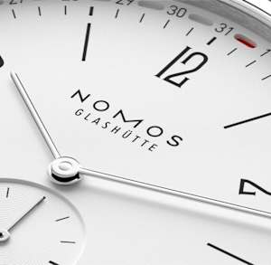 NOMOS Glashütte Tangente in Steel, 135 Tangente 2date - Bucherer