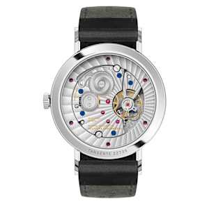 NOMOS Glashütte Tangente in Steel, 136 Tangente 2date blau - Bucherer