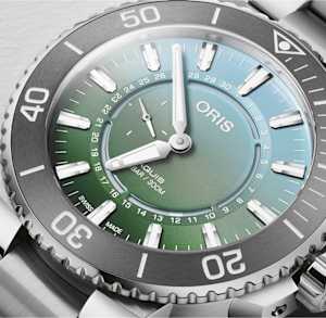 Oris Aquis in Steel, 01 743 7734 4197-Set - Bucherer