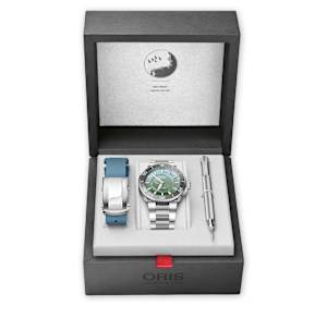 Oris Aquis in Steel, 01 743 7734 4197-Set - Bucherer