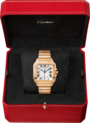 Cartier Santos de Cartier in Rose gold, WGSA0007 - Bucherer