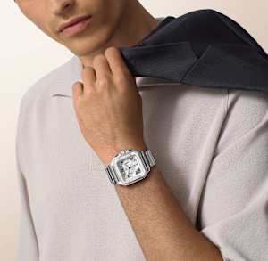 Cartier Santos de Cartier in Steel, WSSA0083 - Bucherer