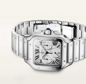 Cartier Santos de Cartier in Steel, WSSA0083 - Bucherer