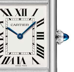 Cartier Tank in Steel, WSTA0136 - Bucherer