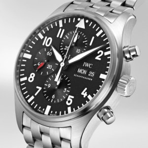 IWC Schaffhausen Pilot in Stainless steel, IW377710 - Bucherer